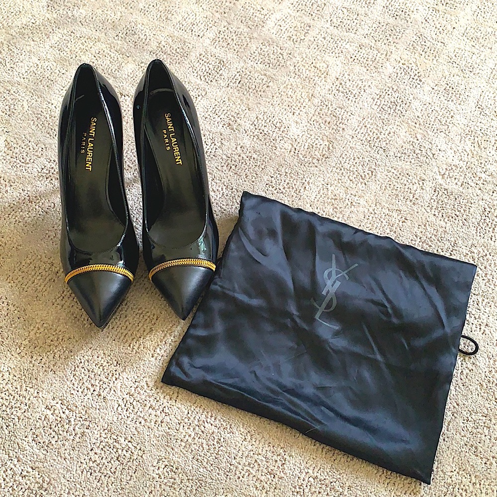 Saint Laurent patent leather heels